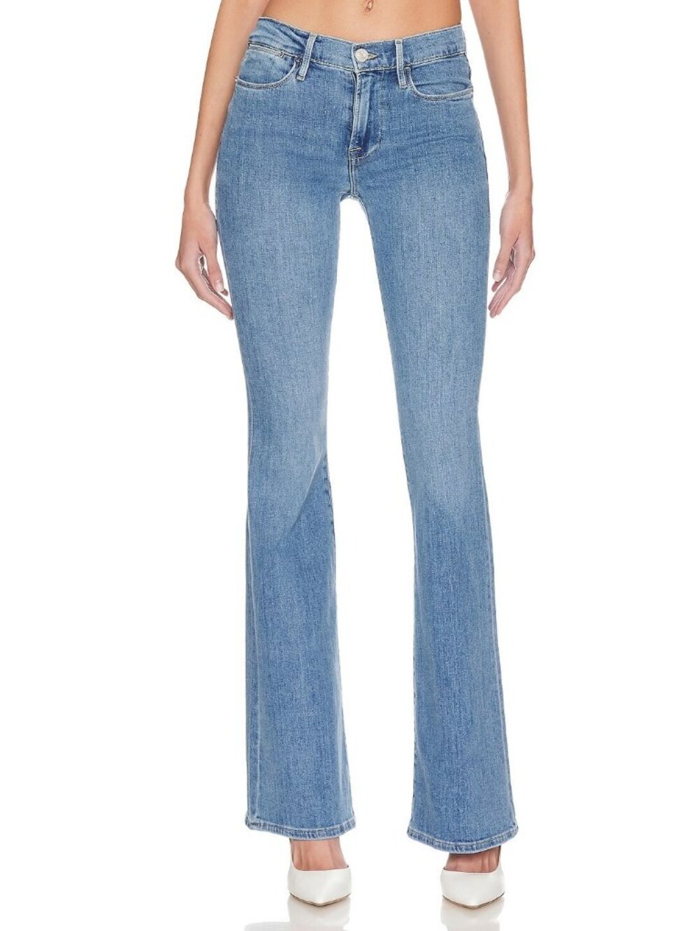 NWT Frame Le High Flare in Jonah Stretch Denim Jeans 24 x 34